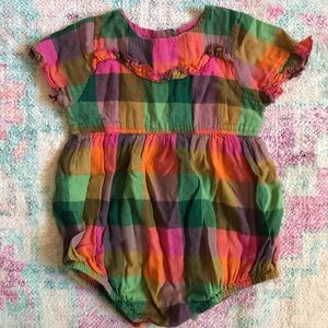 Pink Chicken New York Baby Bubble Romper